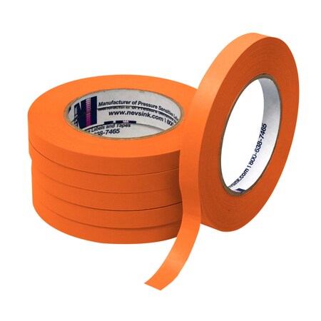 1/2 Wide X 60yd Orange Labeling Tape